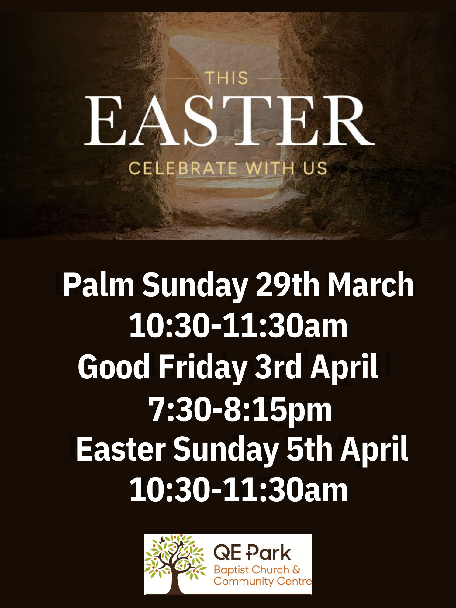 Updated Easter Poster 2026