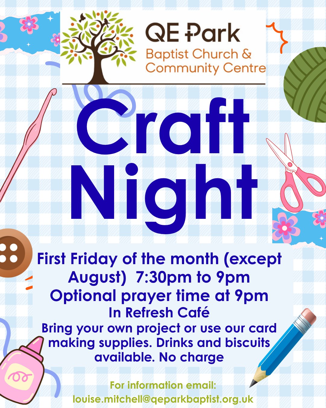 QE Park BC Craft Night